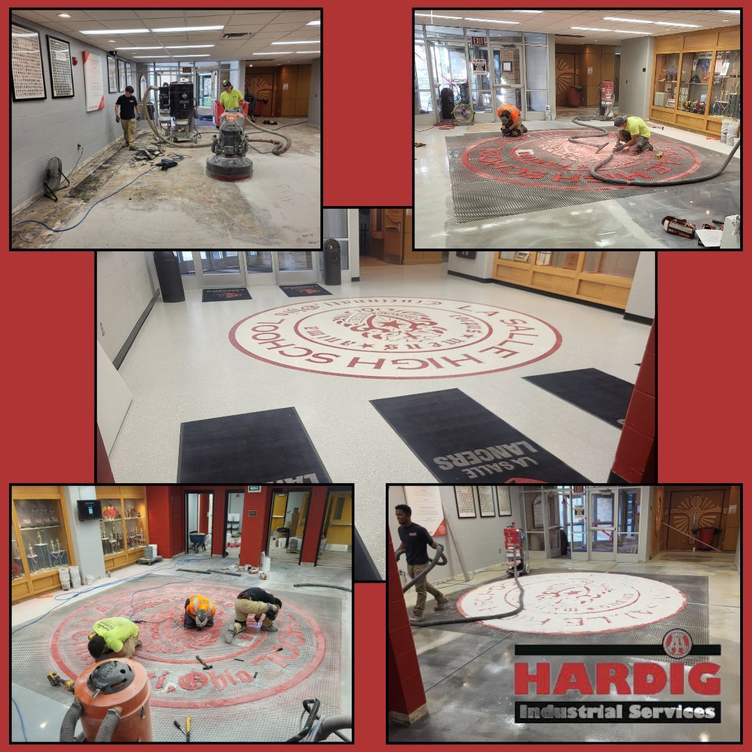 Hardig Industrial Services - Terrazzo Floor Donation